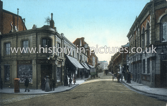 Wellington Street, Aldershot, Hampshire. c.1908